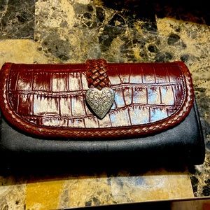 Brighton tri fold wallet. Never used